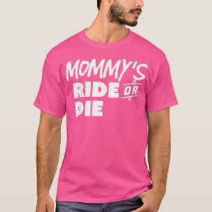 Kids Mamma Ride eller Die Funny Trending Shirt T
