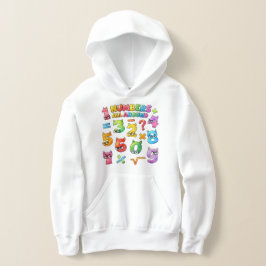 Kids Maths Numbers Hoodie | Number Day UK T Shirt