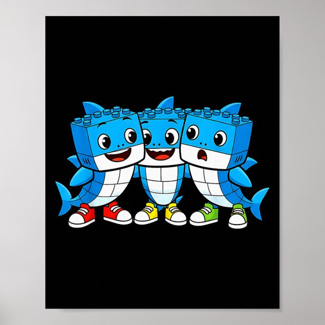 Kids Meme Funny Italian Brainrot Kids Boys Girl Me Poster (Framsidan)