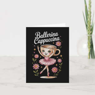 Kids Meme Italie Brainrot Ballerina Cappuccina T- Kort