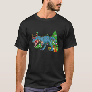 Kids Merry Rexmas Dinosaur jul Småbarn Boys T Shirt