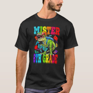 Kids Mister 6e Klass, Monster Lastbil Dinosaur T Shirt