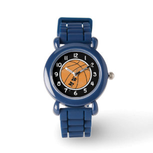 Kids Monogram Basketboll Armbandsur