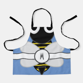 Kids Monogrammed BumbleBee Apron