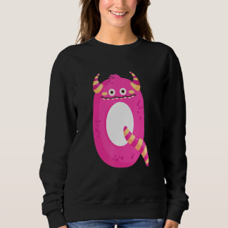 Kids Monster Alphabet Education The Letter Q Kinde T Shirt