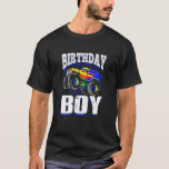 Kids Monster Lastbil Birthday Boy Kids Monster Las T Shirt<br><div class="desc">Kids Monster Lastbil Birthday Boy Kids Monster Lastbil Födelsedagsfest.</div>