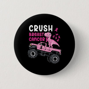 Kids Monster Lastbil Dinosaur Crush Breast Cancer Knapp