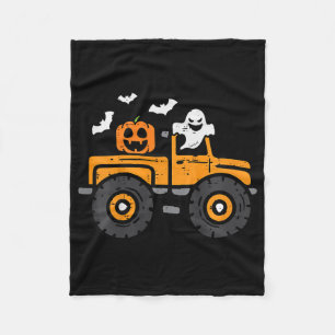 Kids Monster Lastbil Ghost Pumpkin Halloween Costu Fleecefilt