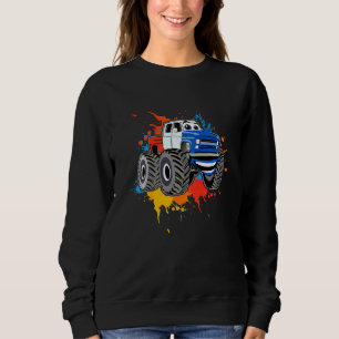 Kids Monster Lastbil I Kids I I Car T Shirt