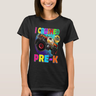 Kids Monster Lastbil I krossade förK Kids Graduati T Shirt