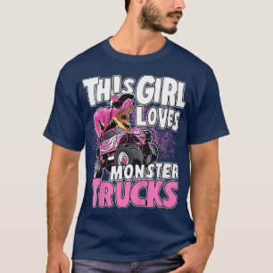 Kids Monster Lastbil Kids Småbarn Denna Kärlek Mo T Shirt