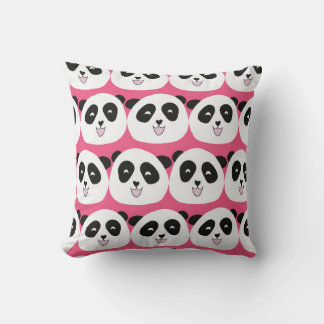 Kids mönster Panda har skarvlös vintage upprepad. Kudde