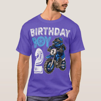 Kids Motocross MX 2nd Gift 2-årig Dirt Bike Bi T Shirt