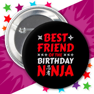 Kids Ninja Party Karate Best Friend Birthday Ninja Knapp