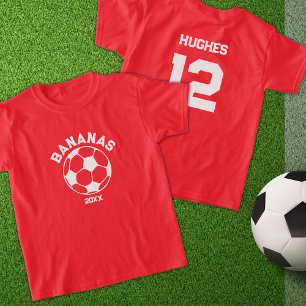 Kids Occar Season Team Namn och nummer T Shirt