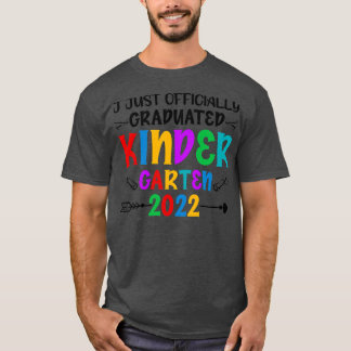 Kids Officially Graduated Kindergarten Class Of 20 T Shirt
