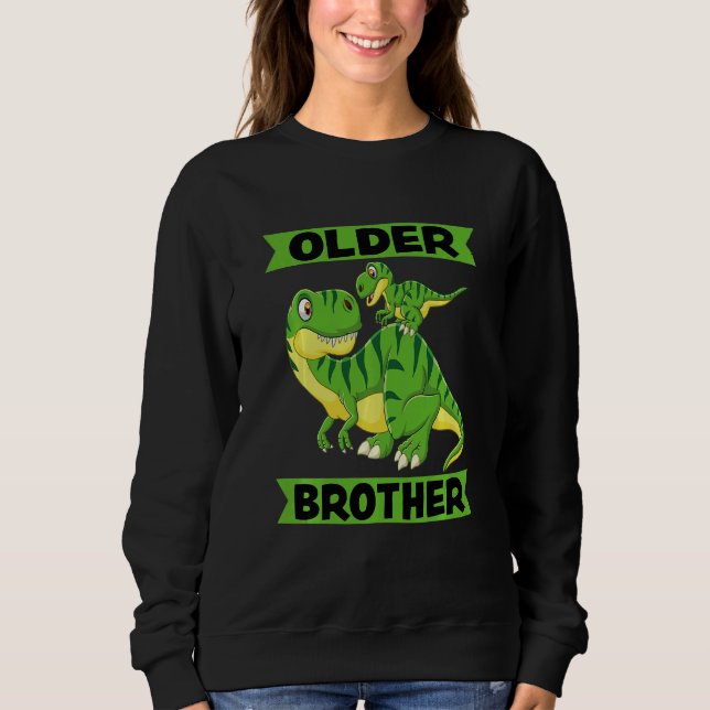 Kids Older Brother 2023 Dinosaur Rex för barn T Shirt (Framsida)