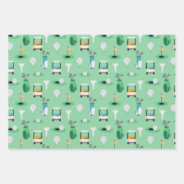 Kids, Pappa, Grampa Golfer Golfcart Golfing Sporty