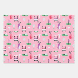 Kids, Pappa, Grampa Golfer Golfcart Golfing Sporty