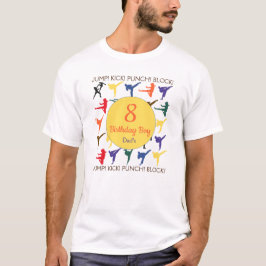 Kids Pappa Martial Arts Japan Karate Birthday T Shirt