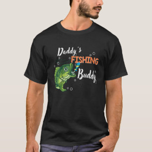 Kids Pappor Bass Fishing Buddy Fisherman Youth B T Shirt