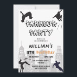 Kids Parkour Party Birthday Inbjudningar<br><div class="desc">Kids Parkour Party-inbjudan - Digital & Prated - Få redo att hoppa, klättra upp och flippa in i ett åtgärdspaket i firande! 🏃 ‍ 💨 inbjudan till vårt Kids Parkour Party är perfekt för energiska barn som kärlek äventyr, rörelse och en utmaning. Med djärv design och dynamiska detaljer anger inbjudan...</div>