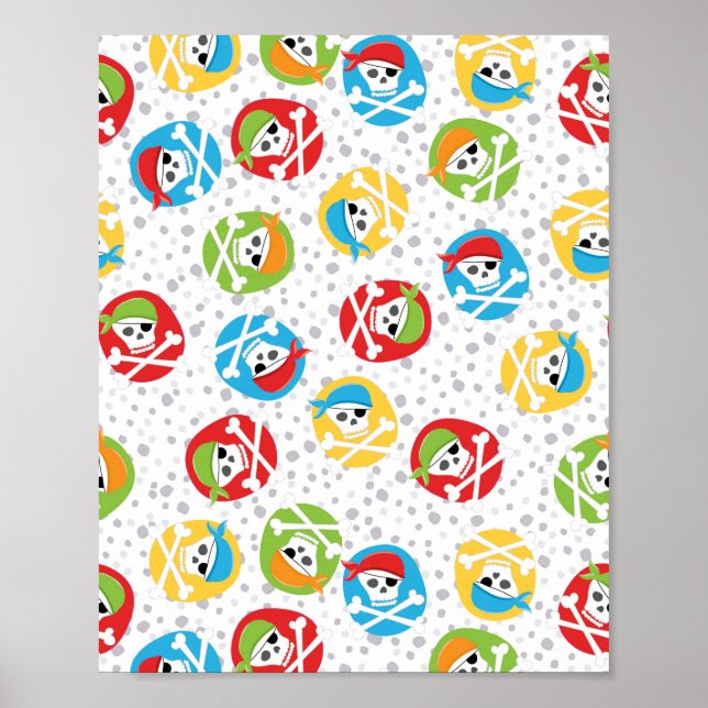 Kids Party Pirat Poster (Framsidan)