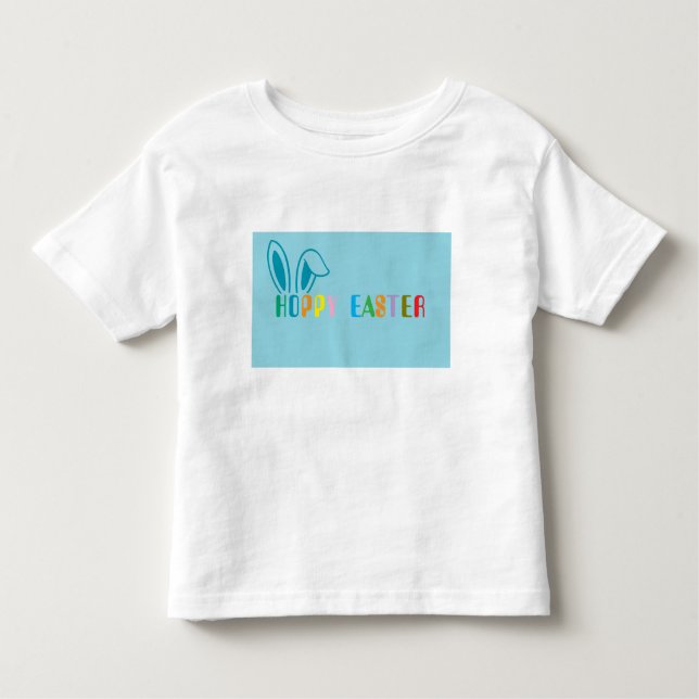 Kids Påsk T-Shirt - Roligt och design (Framsida)