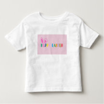 Kids Påsk T-Shirt - Roligt och design