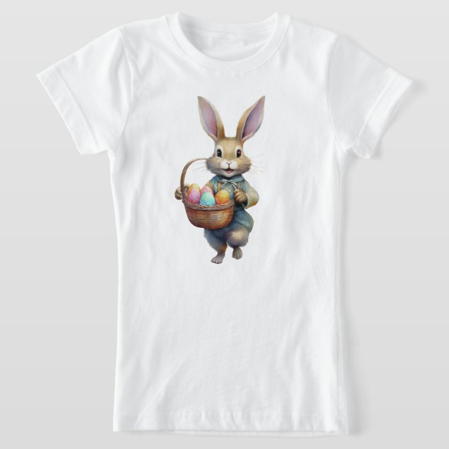 Kids Påskhare T-Shirt (Laydown)