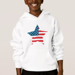 Kids Patriotic Hoodie T Shirt