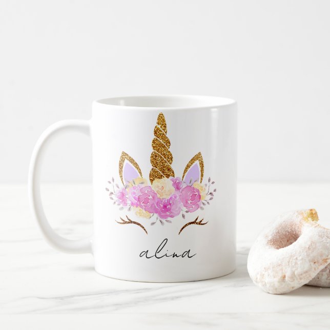 Kids Personalized Mug with Name Kaffemugg (Med munk)