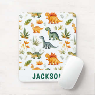 Kids Personlig Cute Dinosaur Musmatta