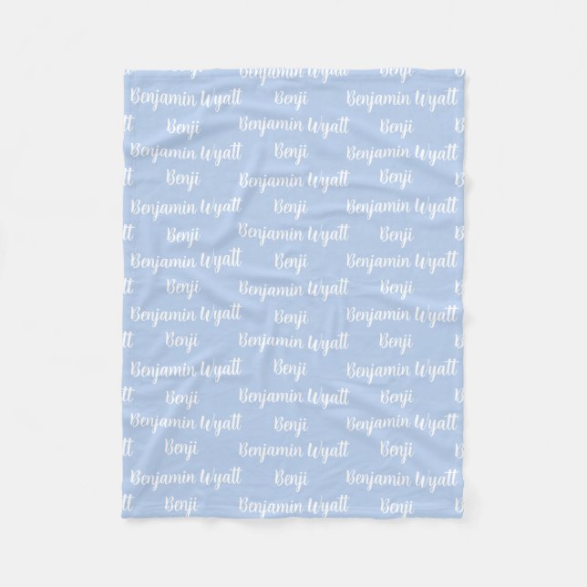 Kids Personlig Fleece Blanket (Framsidan)