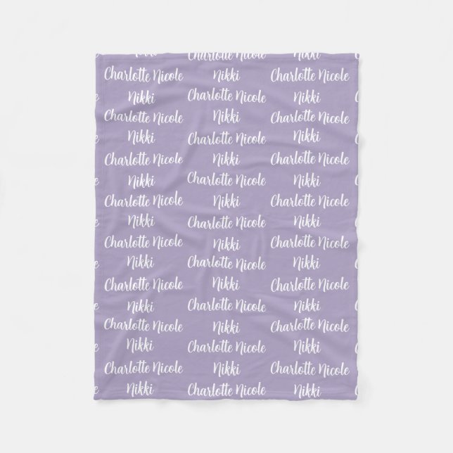 Kids Personlig Fleece Blanket (Framsidan)