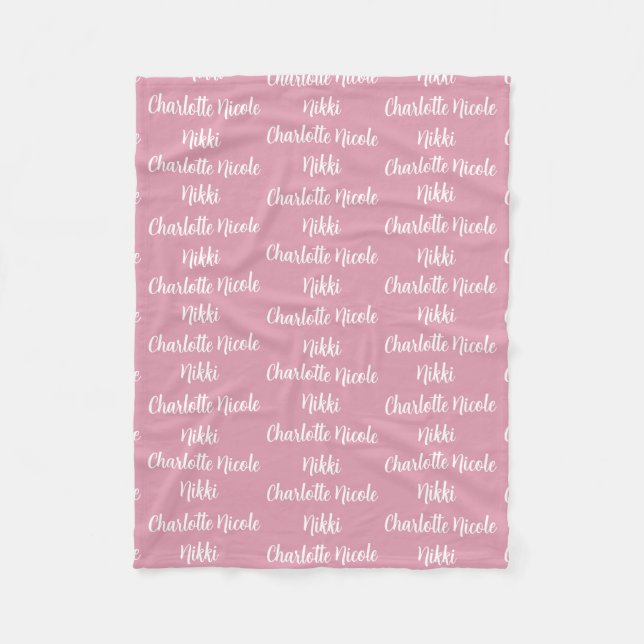 Kids Personlig Fleece Blanket (Framsidan)