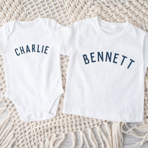 Kids Personlig Namn Tee Tunga
