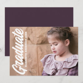 Kids Photo Graduation Meddelande