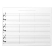 Kids Piano Grand Staff Wide Rule 9: Musik