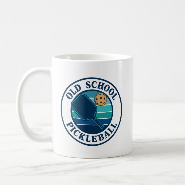 Kids Pickleball Sport T-shirts. Kaffemugg (Vänster)