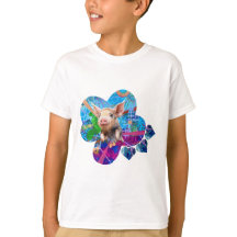Kids Piggy Kärlek Art T-Shirt