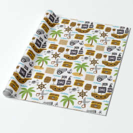 Kids Pirat Presentpapper