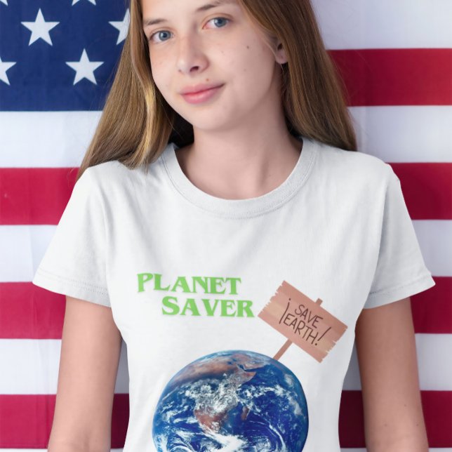 Kids Planet Saver T Shirt (Skapare uppladdad)