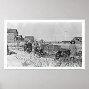 Kids Play i Nome, Alaska 1914 Poster