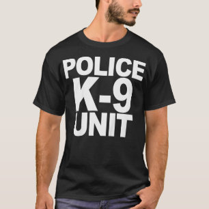 Kids Police K9 Unit Tillsatta lagar Police Youth T Shirt