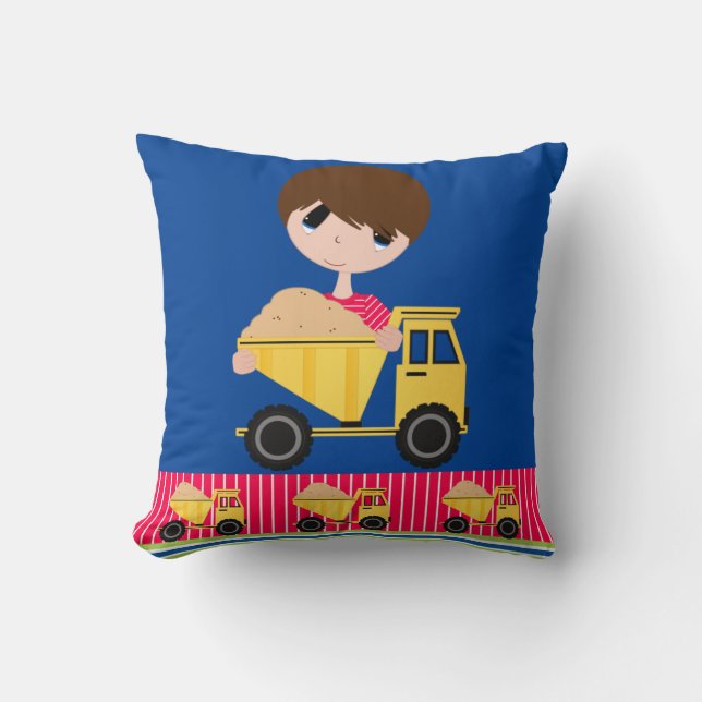 Kids-Polyester Dekorativ kudde 16 tum x 16 tum (Framsida)