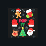 Kids Pop Det är julklubbel Santa Reindeer Canvastryck<br><div class="desc">Om man tittar till behålla med den nuvarande utvecklingen samtidigt som man håller sig passiv, så är detta den idealiska gåvan för alla barn eller tonåring vem som inte bara gillar kärlek jul utan även verkligen leker med Fjdget leksaker. Ta med två av deras favoriter sak i den här fantastisk!...</div>