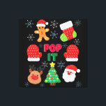 Kids Pop Det är julklubbel Santa Reindeer Canvastryck<br><div class="desc">Om man tittar till behålla med den nuvarande utvecklingen samtidigt som man håller sig passiv, så är detta den idealiska gåvan för alla barn eller tonåring vem som inte bara gillar kärlek jul utan även verkligen leker med Fjdget leksaker. Ta med två av deras favoriter sak i den här fantastisk!...</div>