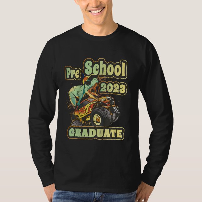 Kids Pre School Graduate Hello Summer Students And T Shirt (Framsida)