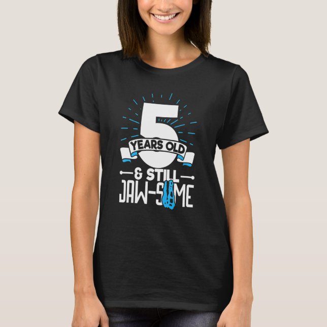 Kids Prehistorisk Mosasaurus T Shirt (Framsida)